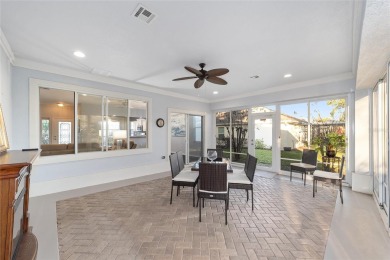This stunning Coral Gables model was remodeled in 2021-2022 on Eagle Ridge At Spruce Creek Country Club in Florida - for sale on GolfHomes.com, golf home, golf lot