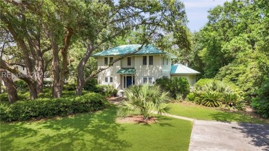 Just steps from the beach, this beautifully maintained 3-bedroom on Port Royal Golf and Racquet Club in South Carolina - for sale on GolfHomes.com, golf home, golf lot