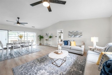 Spectacular golf course remodel! Plenty of room to add pool if on Palm Aire Country Club of Sarasota in Florida - for sale on GolfHomes.com, golf home, golf lot