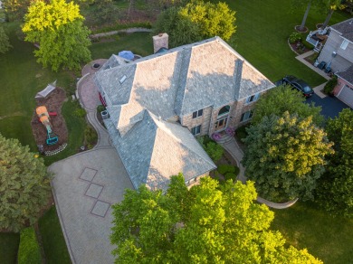 Custom built, full brick home in the prestigious gated and on Boulder Ridge Country Club in Illinois - for sale on GolfHomes.com, golf home, golf lot