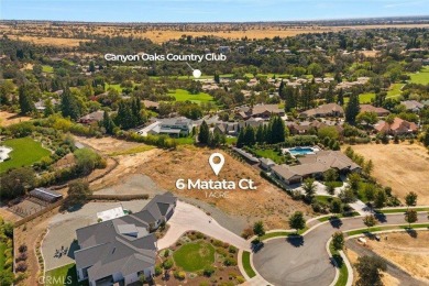 Introducing an exceptional opportunity to build your dream home on Canyon Oaks Country Club in California - for sale on GolfHomes.com, golf home, golf lot