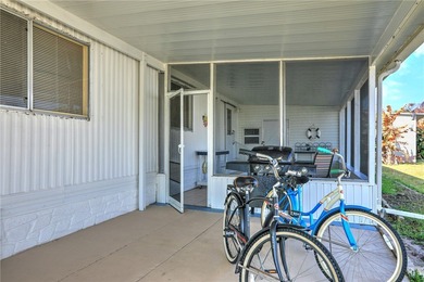 Cute and cozy fully furnished home offering relaxed on Barefoot Bay Golf Course in Florida - for sale on GolfHomes.com, golf home, golf lot