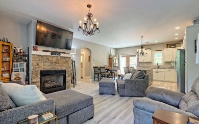 One Level Craftsman style home with Seasonal Lake and Mountain on Mountain Harbour Golf Club in North Carolina - for sale on GolfHomes.com, golf home, golf lot