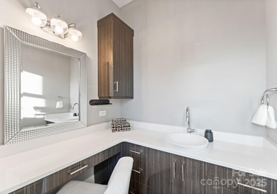 A one-of-a-kind modern masterpiece on Lake Norman. Crafted for on Trump National Golf Club Charlotte in North Carolina - for sale on GolfHomes.com, golf home, golf lot
