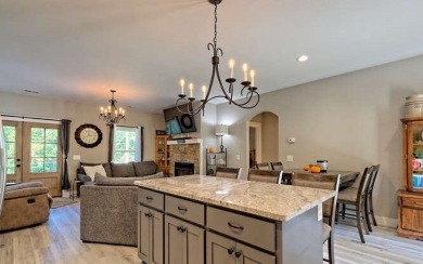 One Level Craftsman style home with Seasonal Lake and Mountain on Mountain Harbour Golf Club in North Carolina - for sale on GolfHomes.com, golf home, golf lot