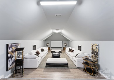 A one-of-a-kind modern masterpiece on Lake Norman. Crafted for on Trump National Golf Club Charlotte in North Carolina - for sale on GolfHomes.com, golf home, golf lot