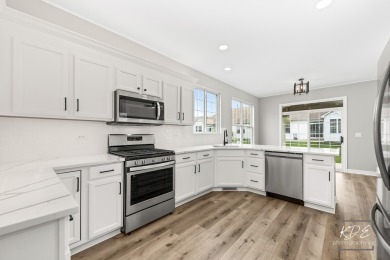 Gorgeous remodeled 2 bedroom & 2 bathroom Ranch home in Carillon on Carillon Lakes 3 Hole Course in Illinois - for sale on GolfHomes.com, golf home, golf lot