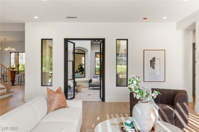 Perched on an elevated lot with panoramic golf and Red Rock on Red Rock Country Club in Nevada - for sale on GolfHomes.com, golf home, golf lot