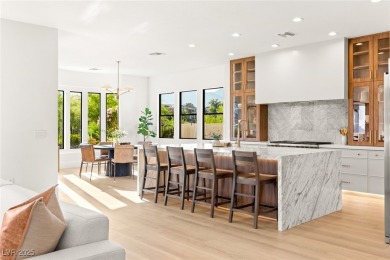 Perched on an elevated lot with panoramic golf and Red Rock on Red Rock Country Club in Nevada - for sale on GolfHomes.com, golf home, golf lot