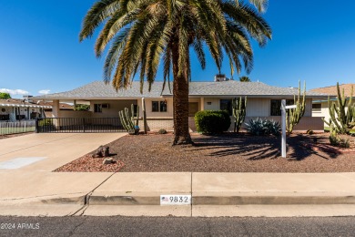 Welcome to this charming 3-bedroom, 2-bathroom home nestled in on Sun City Country Club in Arizona - for sale on GolfHomes.com, golf home, golf lot