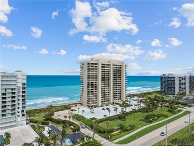 Take in the best of Hutchinson Island from this 2BD, 2 BA condo on Island Dunes Country Club in Florida - for sale on GolfHomes.com, golf home, golf lot