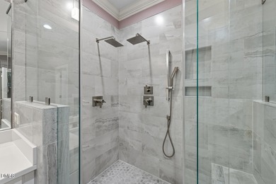 At the end of a quiet, wooded cul-de-sac in gated Governors on Governors Club in North Carolina - for sale on GolfHomes.com, golf home, golf lot