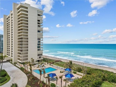 Take in the best of Hutchinson Island from this 2BD, 2 BA condo on Island Dunes Country Club in Florida - for sale on GolfHomes.com, golf home, golf lot
