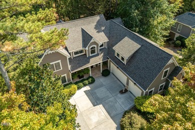 At the end of a quiet, wooded cul-de-sac in gated Governors on Governors Club in North Carolina - for sale on GolfHomes.com, golf home, golf lot