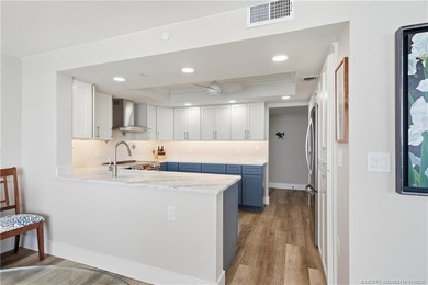 Take in the best of Hutchinson Island from this 2BD, 2 BA condo on Island Dunes Country Club in Florida - for sale on GolfHomes.com, golf home, golf lot