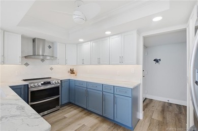 Take in the best of Hutchinson Island from this 2BD, 2 BA condo on Island Dunes Country Club in Florida - for sale on GolfHomes.com, golf home, golf lot