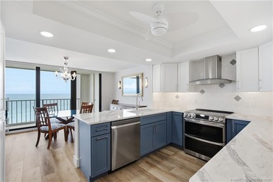 Take in the best of Hutchinson Island from this 2BD, 2 BA condo on Island Dunes Country Club in Florida - for sale on GolfHomes.com, golf home, golf lot