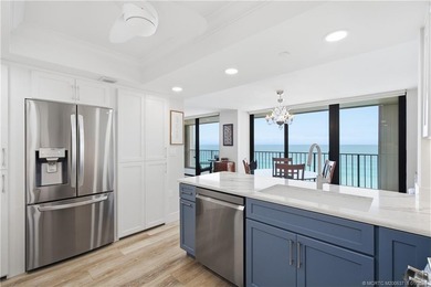 Take in the best of Hutchinson Island from this 2BD, 2 BA condo on Island Dunes Country Club in Florida - for sale on GolfHomes.com, golf home, golf lot