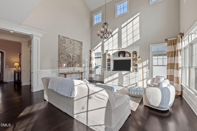 Elevated golf course living in The Preserve at Jordan Lake in on The Preserve At Jordan Lake Golf Club in North Carolina - for sale on GolfHomes.com, golf home, golf lot