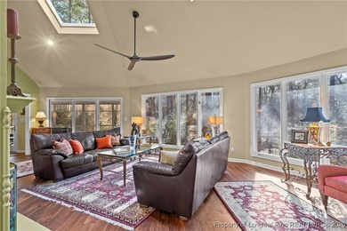 This one-of-a-kind ranch style home is beautifully positioned on on Deercroft Golf and Country Club in North Carolina - for sale on GolfHomes.com, golf home, golf lot