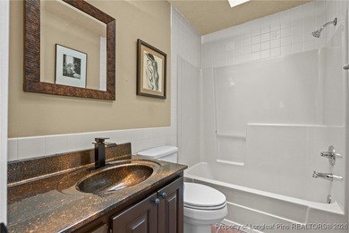 This one-of-a-kind ranch style home is beautifully positioned on on Deercroft Golf and Country Club in North Carolina - for sale on GolfHomes.com, golf home, golf lot