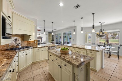 This luxurious semi-custom home has incredible golf course on The Legacy Golf Club in Nevada - for sale on GolfHomes.com, golf home, golf lot