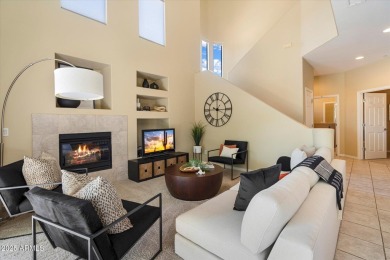 Elegant lock-and-leave on a premier corner lot in Cachet at on Talon at Grayhawk Golf Course in Arizona - for sale on GolfHomes.com, golf home, golf lot