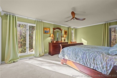 This one-of-a-kind ranch style home is beautifully positioned on on Deercroft Golf and Country Club in North Carolina - for sale on GolfHomes.com, golf home, golf lot