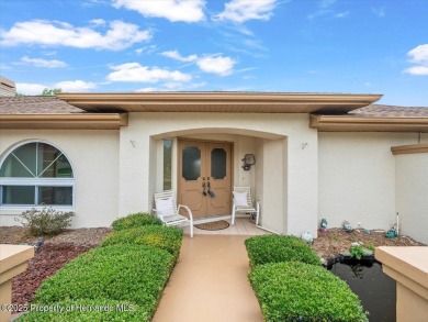 Spacious 3/2/2 well-maintained pool home with split floor plan on Seven Hills Golfers Club in Florida - for sale on GolfHomes.com, golf home, golf lot