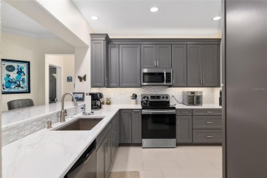 One-of-a-Kind Sanibel Model on Private Greenbelt - Must See!
 on Eagle Ridge At Spruce Creek Country Club in Florida - for sale on GolfHomes.com, golf home, golf lot