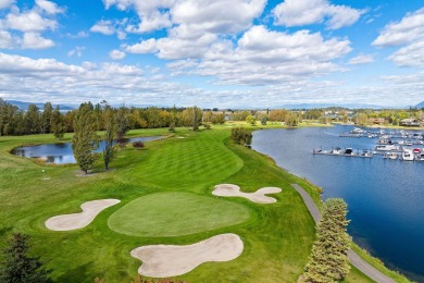 35' boat slip w/ a SeaRay Sundancer 320 in the coveted Eagle on Eagle Bend Golf Course in Montana - for sale on GolfHomes.com, golf home, golf lot