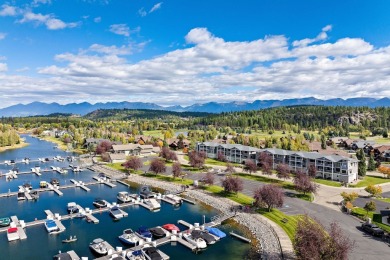 35' boat slip w/ a SeaRay Sundancer 320 in the coveted Eagle on Eagle Bend Golf Course in Montana - for sale on GolfHomes.com, golf home, golf lot