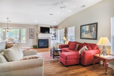 This custom Charleston model has it all--end unit with abundant on Okatie Creek Golf Club in South Carolina - for sale on GolfHomes.com, golf home, golf lot