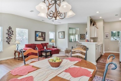 This custom Charleston model has it all--end unit with abundant on Okatie Creek Golf Club in South Carolina - for sale on GolfHomes.com, golf home, golf lot