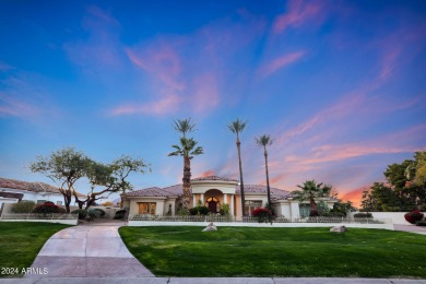 Absolutely stunning estate with a circular drive, porte cochere on Camelback Golf Club in Arizona - for sale on GolfHomes.com, golf home, golf lot