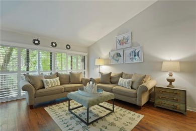 Updated and fully furnished top-floor corner unit in Lighthouse on Harbour Town Golf Links in South Carolina - for sale on GolfHomes.com, golf home, golf lot