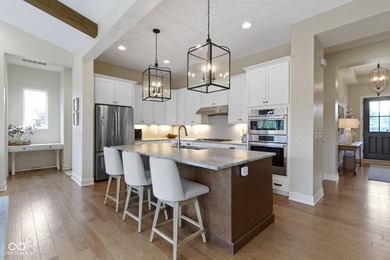 Welcome to this exceptional 4-bedroom, 3.5-bath home located in on The Bridgewater Club  in Indiana - for sale on GolfHomes.com, golf home, golf lot