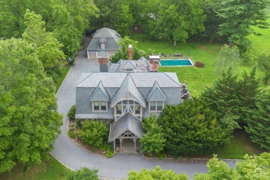 The Birches is the stone gate house formerly associated with the on Highlands Country Club in New York - for sale on GolfHomes.com, golf home, golf lot