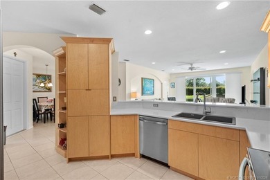 This beautifully renovated 1st-floor villa with golf course on Santa Lucia River Club in Florida - for sale on GolfHomes.com, golf home, golf lot
