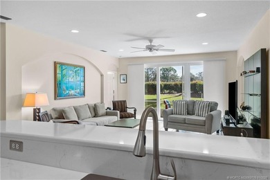 This beautifully renovated 1st-floor villa with golf course on Santa Lucia River Club in Florida - for sale on GolfHomes.com, golf home, golf lot