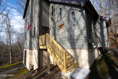 Discover this meticulously maintained contemporary home in the on The Hideout Golf in Pennsylvania - for sale on GolfHomes.com, golf home, golf lot