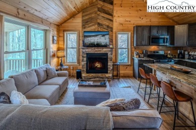 This charming Creekside cabin offers the perfect blend of on Beech Mountain Club in North Carolina - for sale on GolfHomes.com, golf home, golf lot