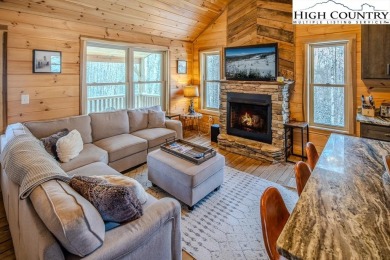 This charming Creekside cabin offers the perfect blend of on Beech Mountain Club in North Carolina - for sale on GolfHomes.com, golf home, golf lot