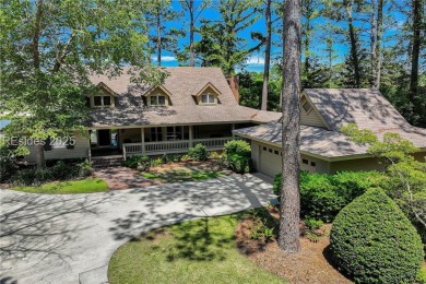 Tucked away on a quiet cul-de-sac just steps from the clubhouse on Long Cove Club in South Carolina - for sale on GolfHomes.com, golf home, golf lot