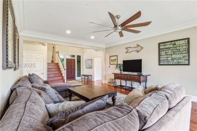Tucked away on a quiet cul-de-sac just steps from the clubhouse on Long Cove Club in South Carolina - for sale on GolfHomes.com, golf home, golf lot