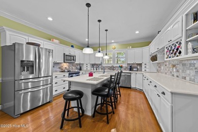 Situated on a corner lot and nestled on 1.29 wooded acres in the on The Neuse Golf Club in North Carolina - for sale on GolfHomes.com, golf home, golf lot