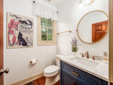 Step into luxury living with this stunning 4-bedroom, 4.5-bath on Golf Club of Dublin in Ohio - for sale on GolfHomes.com, golf home, golf lot