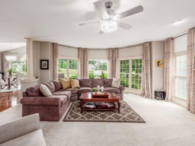 Step into luxury living with this stunning 4-bedroom, 4.5-bath on Golf Club of Dublin in Ohio - for sale on GolfHomes.com, golf home, golf lot