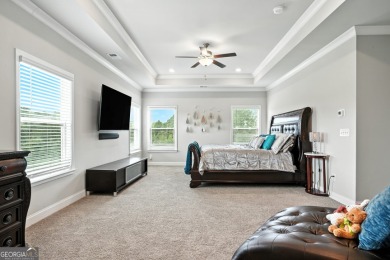 Welcome to this beautifully designed 5-bedroom, 4-bath home on Canongate At Heron Bay in Georgia - for sale on GolfHomes.com, golf home, golf lot