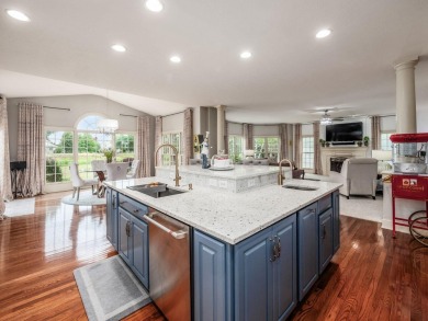 Step into luxury living with this stunning 4-bedroom, 4.5-bath on Golf Club of Dublin in Ohio - for sale on GolfHomes.com, golf home, golf lot